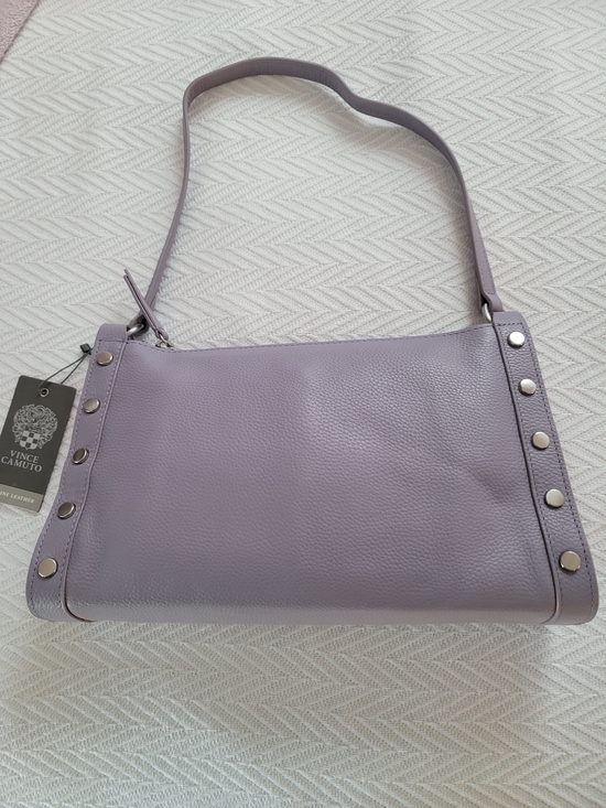 Vince Camuto Handbags - Vince Camuto Lilac Leather  Bag